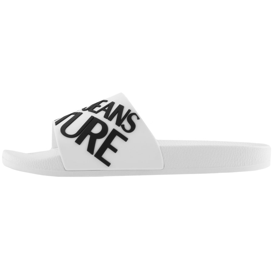 Alternative Image for ProductVersace Jeans Couture Logo Sliders White2
